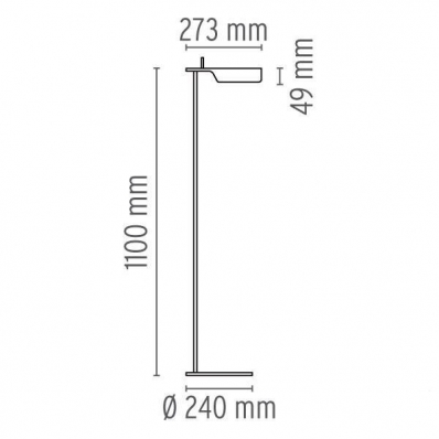 Торшер Flos Tab F6561030