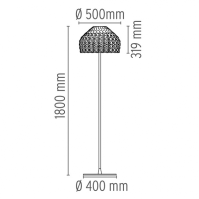Торшер Flos Tatou F7764009