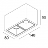 BOXY 2 L+ LED 92733 DIM8 A-A