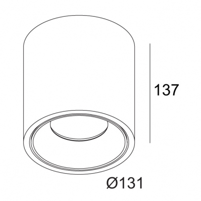 Накладной светильник Delta Light Boxy XL R 251 71 21 921 ED1 B-B