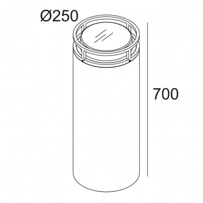 Уличный светильник Delta Light Montur 232 772 83 B 2