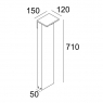 Уличный светильник Delta Light Oblix 220 77 811 930 A 2