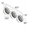 Накладной светильник Delta Light Rand 285 501 324 ED8 A 2