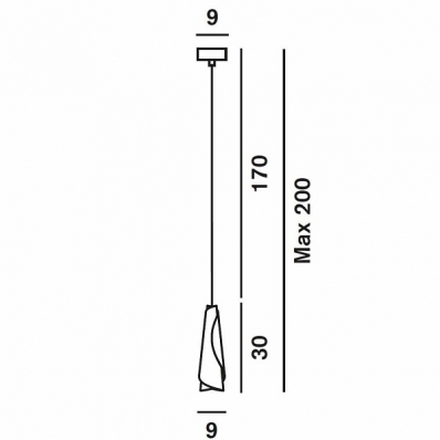 Светильник подвесной Foscarini MAKI 219007 10 2