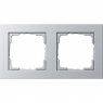 Gira-021225-Abdeckrahmen-2fach-E2-Farbe-alu[1]