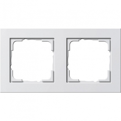Gira-021229-Abdeckrahmen-2fach-E2-reinweiss[1]