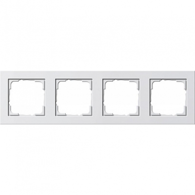 Gira-021422-Abdeckrahmen-4fach-E2-reinweiss-matt[1]