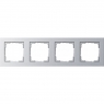 Gira-021425-Abdeckrahmen-4fach-E2-Farbe-alu[1]