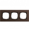Ramka_3_mest_Gira_Esprit_0213223_lenoleum-multipleks_temno-korichneviy_