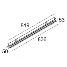Встраиваемый светильник Delta Light DOT.COM 11523 9300 W-B