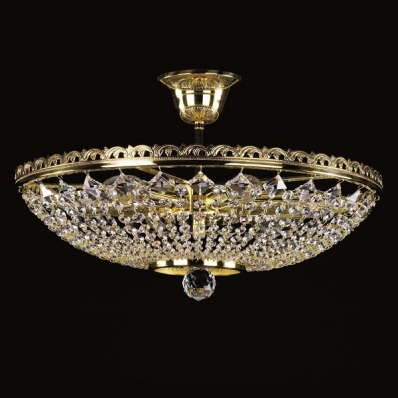Люстра Art Glass NORMA II. Crystal