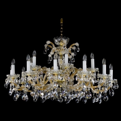 Люстра Art Glass MARIA TEREZIA 17 Va Classic