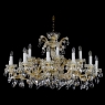 Люстра Art Glass MARIA TEREZIA 17 Va Classic