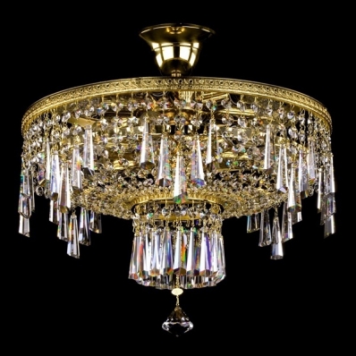 Люстра Art Glass IRIS dia. 400 Crystal