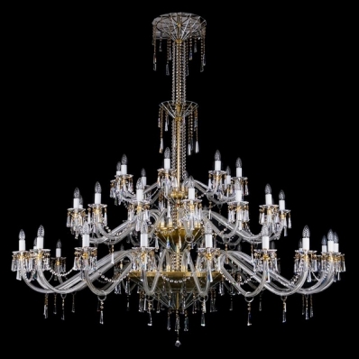 Люстра Art glass INGEBORG VIII. crystal