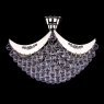 Люстра Art Glass FIONA II. Crystal