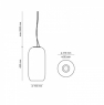 Подвесной светильник Artemide Gople 1405010A 2