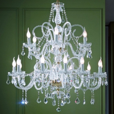 Люстра EuroLuce 2008/L12+6LSW